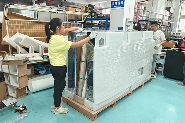 Упаковка оборудования