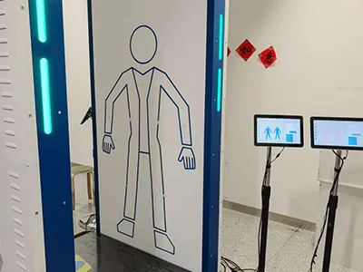 Досмотровый сканер миллиметрового диапазона для аэропортов