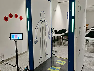 Досмотровый сканер миллиметрового диапазона для аэропортов