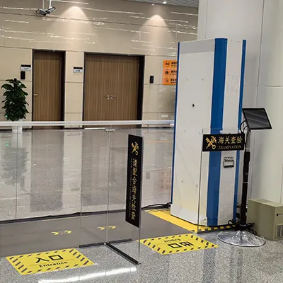 Досмотровый сканер миллиметрового диапазона для таможенного и пограничного контроля