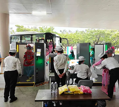 Досмотровый сканер миллиметрового диапазона для спортивных мероприятий