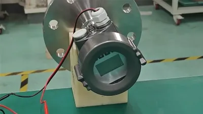 Калибровка радарного уровнемера с направленной волной