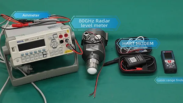 Калибровка радарного уровнемера на 80 ГГц